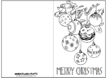 Christmas Card Templates For Kids | Printable Christmas With Regard To Printable Holiday Card Templates