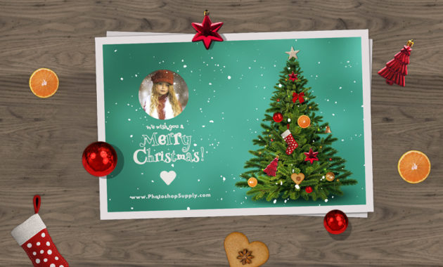 Christmas Card Templates For Photoshop Photoshop Supply Within 11+ Free Christmas Card Templates For Photoshop