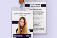 College Student Id Card Template: Download 1+ Id Cards In Pertaining To Printable High School Id Card Template
