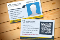 Company Employee Identity Card Design Templates Free Vector Inside Company Id Card Design Template