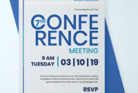 Conference Invitation Template Word (Doc) | Psd | Indesign In Quality Seminar Invitation Card Template