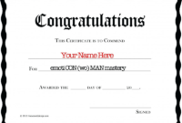 Congratulations Certificate Word Template Awesome Award Throughout Printable Congratulations Certificate Word Template