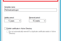 Create A Smartcard Logon Certificate Template Regarding Active Directory Certificate Templates