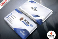 Creative Business Card Designs Free Psd | Free Business Card Pertaining To Unique Business Card Templates Free
