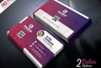 Creative Business Card Template Psd Set | Psdfreebies For Free Name Card Template Photoshop