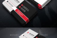Creative Corporate Business Card Template #Design #Print Throughout Photoshop Business Card Template With Bleed