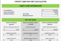 Credit Card Excel Template | Credit Card Spreadsheet Template Inside Credit Card Statement Template Excel