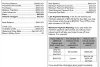 Decoding Your Credit Card Billing Statement | Credit Card Within 11+ Credit Card Bill Template