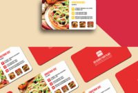 Delicious Food Business Card Template | Graphicsegg Within Food Business Cards Templates Free