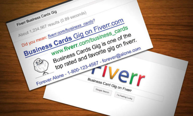Design Google Style Business Cardsbusiness Cards With Regard To Google Search Business Card Template