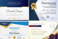 Design Professional Certificate, Award Certificate Template Throughout Best Professional Award Certificate Template
