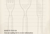 Dining Comment Card Templatemusthavemenus Throughout Restaurant Comment Card Template