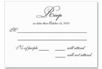 Doc Rsvp Card Template Word Wedding Invitation You Are Here Intended For Template For Rsvp Cards For Wedding