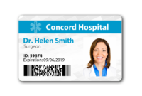 Doctor Id Card #1 In 2020 | Id Card Template, Free Business Intended For Doctor Id Card Template