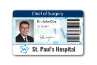 Doctor Id Card #3 | Id Card Template, Father'S Day Card For Doctor Id Card Template