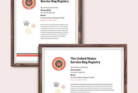 Dog Certificate Template 13+ Pdf, Ai, Word, Psd, Indesign Throughout Printable Dog Vaccination Certificate Template