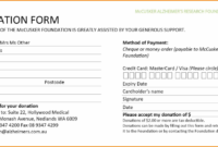 Donation Cards Template In 2020 | Note Card Template, Card Within Best Donation Cards Template