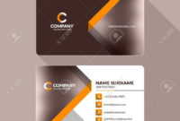 Double Sided Business Card Template ~ Addictionary Throughout Double Sided Business Card Template Illustrator