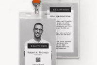 Download 3+ Portrait Id Card Templates Word (Doc) | Psd Regarding Portrait Id Card Template