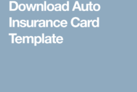Download Auto Insurance Card Template | Car Insurance, Card Inside Free Fake Auto Insurance Card Template