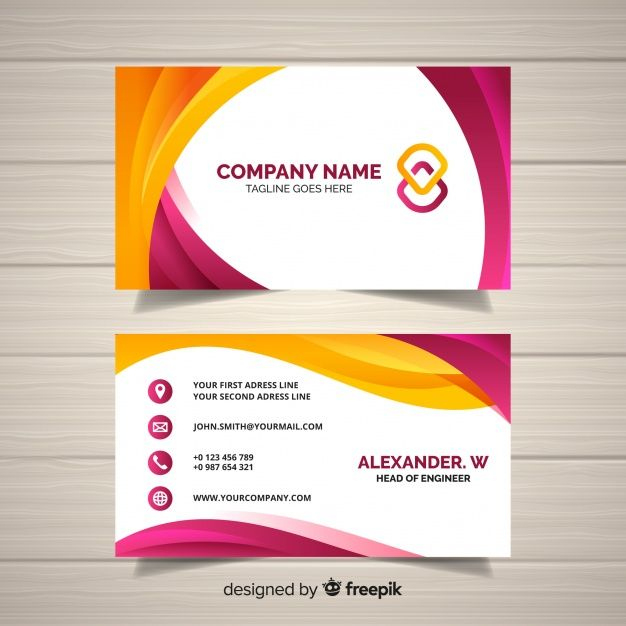 Download Business Card Template For Free | Free Business Regarding Professional Business Card Templates Free Download