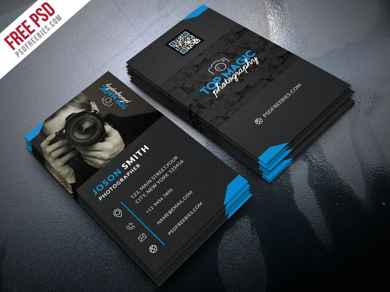 Download Free Photographer Business Card Psd Bundle. This In Quality Photography Business Card Templates Free Download