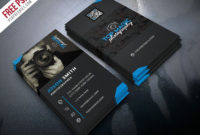 Download Free Photographer Business Card Psd Bundle. This With Best Photography Business Card Template Photoshop