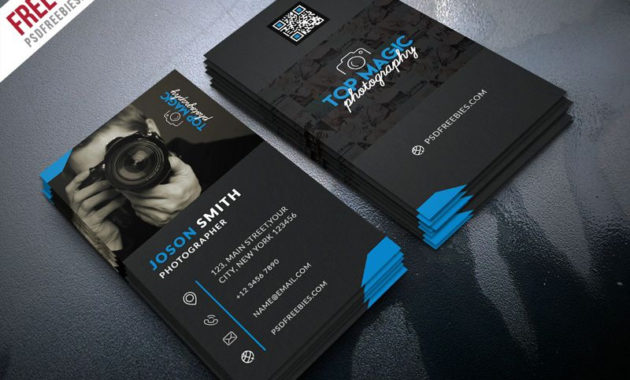 Download Free Photographer Business Card Psd Bundle. This With Best Photography Business Card Template Photoshop