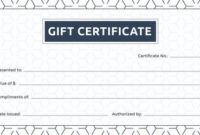 Download Gift Certificate Template Pdf | Png & Gif Base Pertaining To Free Fillable Gift Certificate Template Free