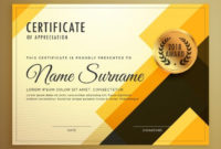 Download Golden Abstract Diploma For Free | Certificate Intended For 11+ Award Certificate Design Template