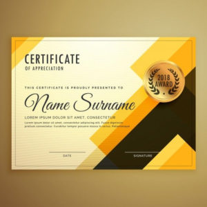 Download Golden Abstract Diploma For Free | Certificate Intended For 11+ Award Certificate Design Template