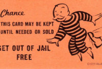 East Texas Fun And Games | Jail, Guerilla Marketing, Guerrilla Inside Quality Get Out Of Jail Free Card Template