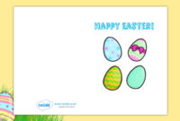 Easter Card Templates A5 (Teacher Made) Intended For Easter Card Template Ks2