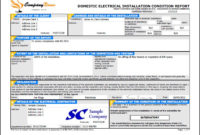 Easycert Electrical Software, Test & Inspection, Electrical With Printable Electrical Installation Test Certificate Template