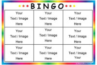 Editable Bingo Card Templates Inside 11+ Bingo Card Template Word