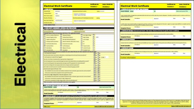 Electrical Isolation Certificate Template (5) Templates In Electrical Isolation Certificate Template
