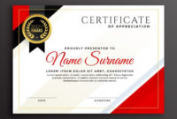 Elegant Diploma Certificate Template Design Free Vector Inside 11+ Design A Certificate Template
