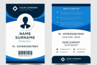 Employee Id Card Template Free Download Fresh Id Card In Quality Id Card Template Ai
