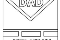 Father'S Day Card. Superhero Outfit. | Fathers Day Coloring Inside Fathers Day Card Template