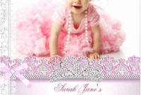 First Birthday Invitation Template Free Fresh 36 First Intended For Printable First Birthday Invitation Card Template