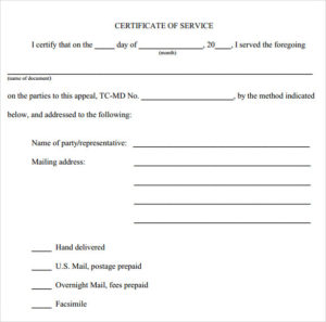 Free 14+ Certificate Of Service Templates In Pdf | Ms Word Inside Quality Certificate Of Service Template Free