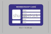 Free 15+ Membership Card Designs In Psd | Vector Eps With Regard To Gym Membership Card Template
