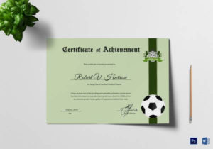 Free 15+ Sample Football Certificate Templates In Pdf | Psd Within Football Certificate Template
