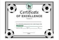 Free 17+ Soccer Certificate Templates In Psd | Ai | Indesign Inside Soccer Award Certificate Templates Free