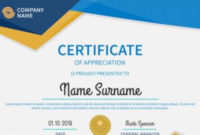 Free 52+ Printable Award Certificate Templates In Ai Regarding Certificate Of Recognition Word Template