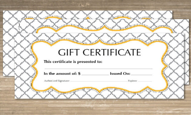 Free 60+ Sample Gift Certificate Templates In Pdf | Psd | Ms For Quality Homemade Gift Certificate Template