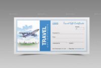 Free 60+ Sample Gift Certificate Templates In Pdf | Psd | Ms Inside Professional Free Travel Gift Certificate Template