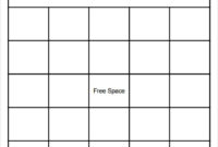 Free 8+ Blank Bingo Samples In Pdf | Ms Word With Regard To 11+ Bingo Card Template Word