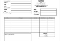 Free 8+ Credit Card Receipt Templates In Pdf For Credit Card Payment Slip Template