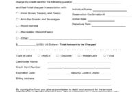Free 8+ Hotel Credit Card Authorization Forms In Pdf| Ms Pertaining To Professional Hotel Credit Card Authorization Form Template
